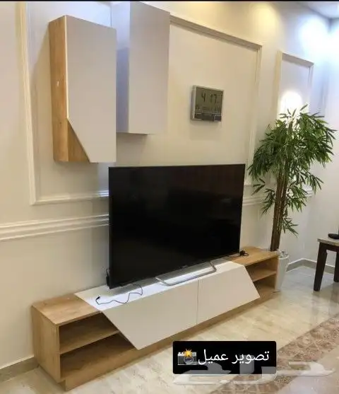 طاولات تلفاز صناعة وتصميم تركي مع تصوير عملائنا على الطبيعه 4