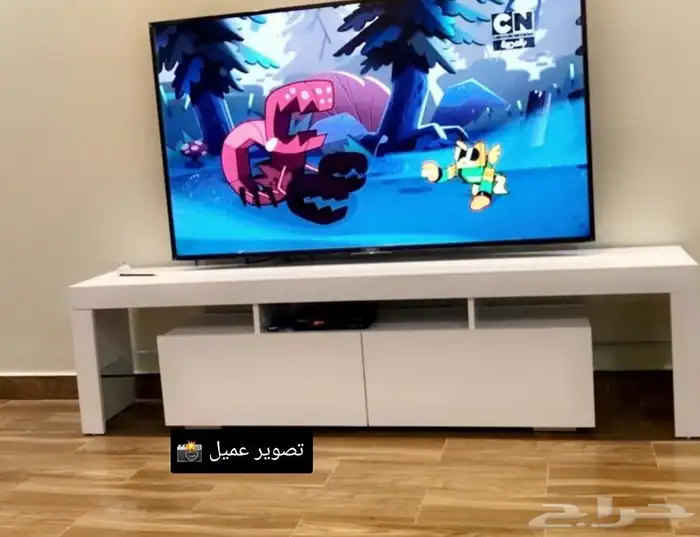 طاولات تلفاز صناعة وتصميم تركي مع تصوير عملائنا على الطبيعه 14