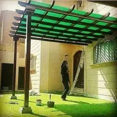 مظلات وسواتر وجميع اعمال الحداده 14