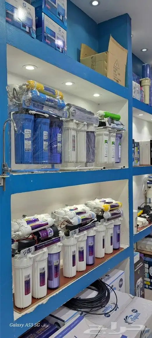 فلاتر تحلية المياه اجهزة تحليه صيانه تغير فلاتر فلتر رذاذ 2