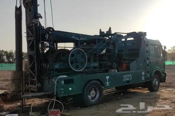 حفار ابار ارتوازية محافظة بيش وما حولها 1