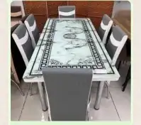 افخم انواع طاولات خشب رخام زجاج 2