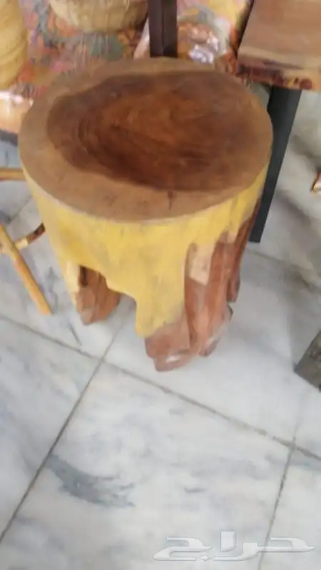 طاولات وكراسي خيزران 17