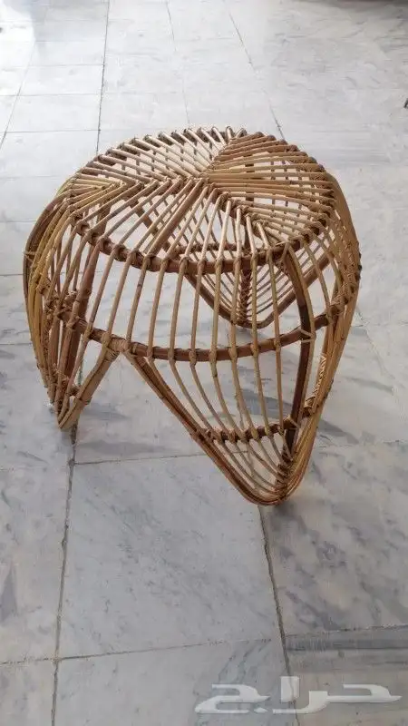 طاولات وكراسي خيزران 11