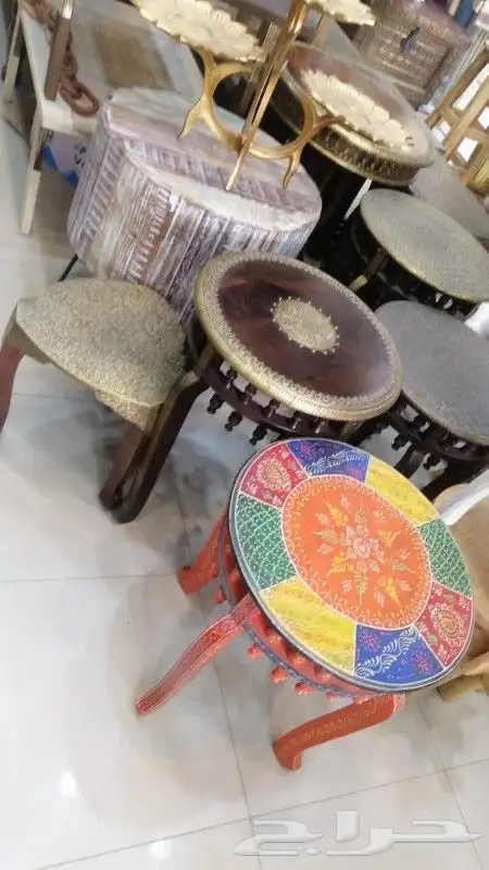 طاولات وكراسي خيزران 4