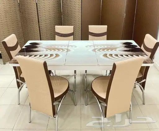 افخم انواع طاولات خشب رخام زجاج 18