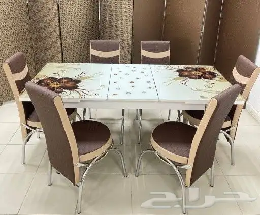 افخم انواع طاولات خشب رخام زجاج 8