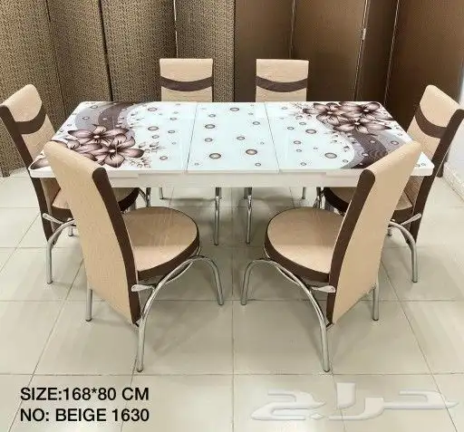 افخم انواع طاولات خشب رخام زجاج 12