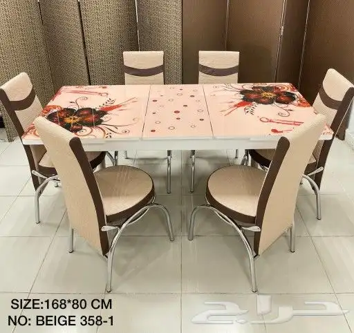 افخم انواع طاولات خشب رخام زجاج 11