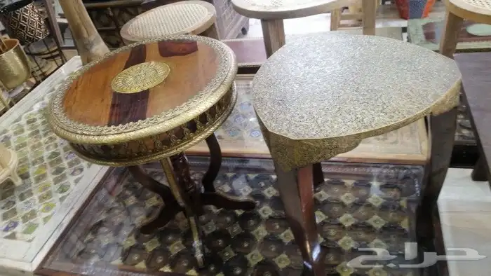 طاولات وكراسي خيزران 1