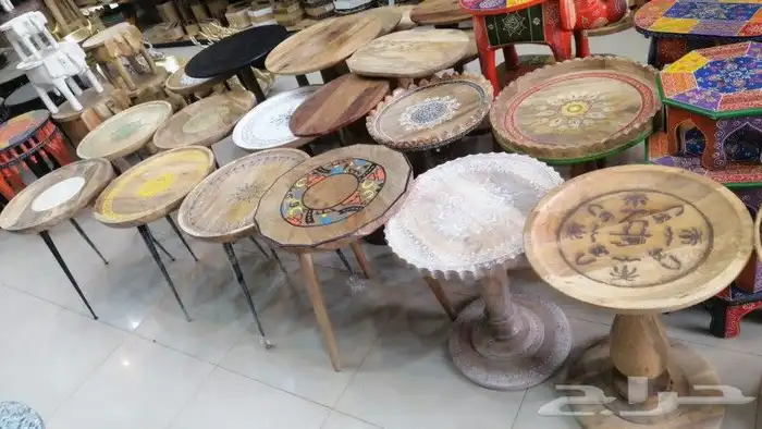 طاولات وكراسي خيزران 6