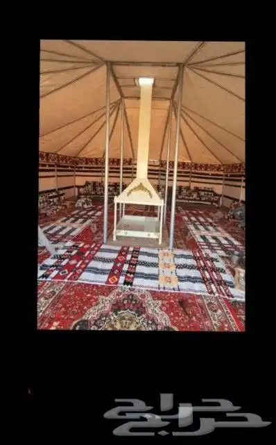بيت شعر ابيض ألماني تجهيز المخيمات بيت شعر أبيض ضمان 5سنوا 13