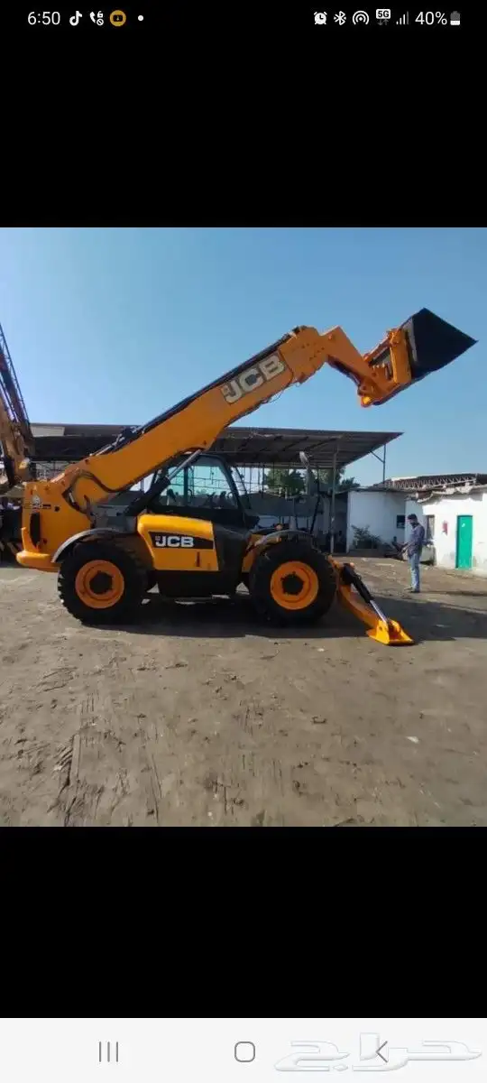 رافعه تلسكوبيه jcb بوم لودر 3