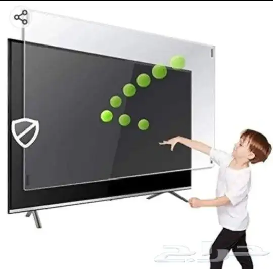 حماية شاشة التلفزيون من الكسور والاطفال 3ملي سمكها 0