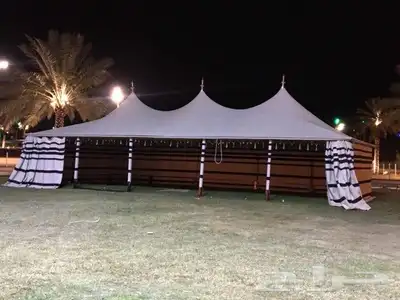 بيت شعر ابيض ألماني تجهيز المخيمات بيت شعر أبيض ضمان 5سنوا 12