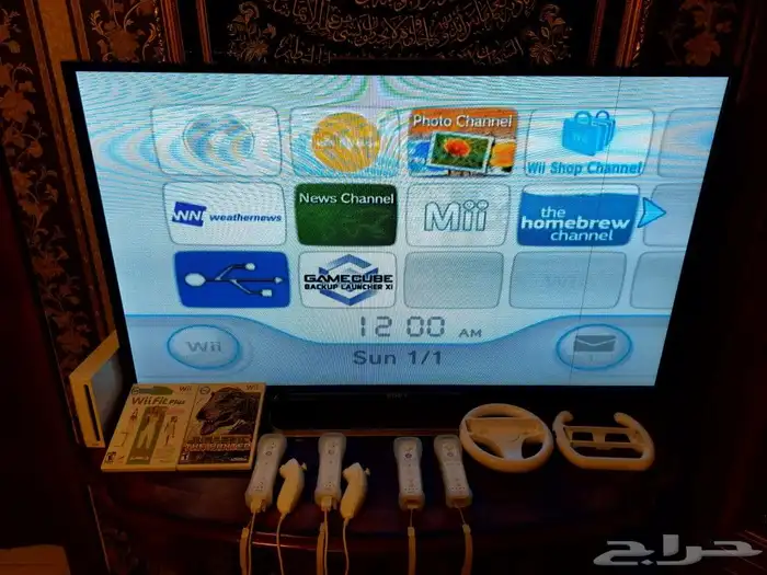 للبيع جهاز لعبة ويي 1