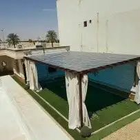 مظلات وسواتر وجميع اعمال الحداده 12