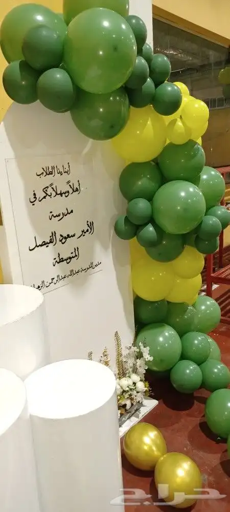 تنسيق بالونات العودة للمدارس 3