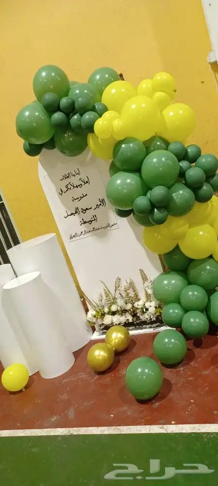 تنسيق بالونات العودة للمدارس 2