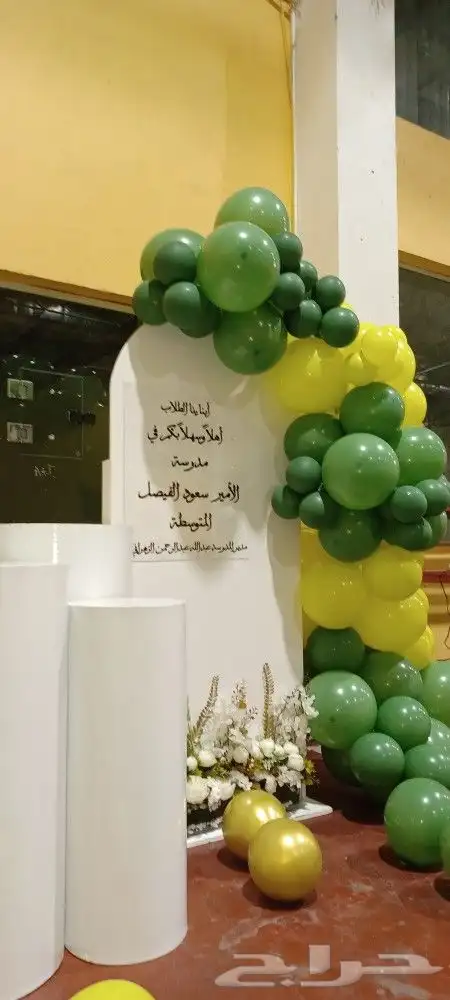 تنسيق بالونات العودة للمدارس 0