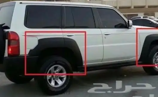 رفارف فتك فيابر باترول اربعه باب رفارف ربع فيابر باترول صالو 1