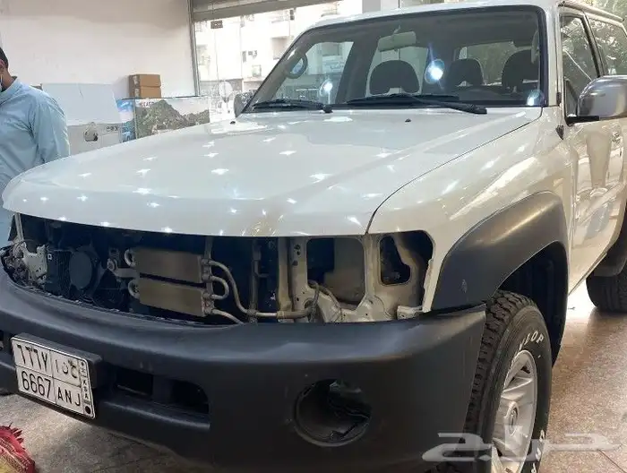 رفارف فتك فيابر باترول اربعه باب رفارف ربع فيابر باترول صالو 23