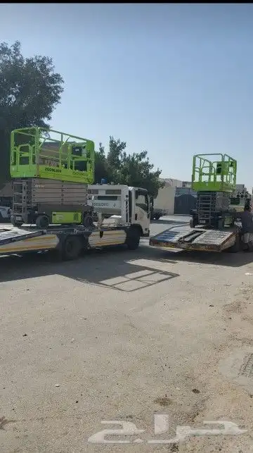 تاجير رفعات شوكيه كرنات سطحات ترلات سيزر لفت 2