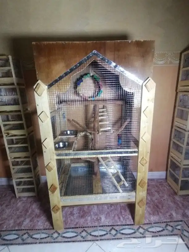 قفص خشب مميزه يوجد اشكال مختلفه بتصميم جميل 2