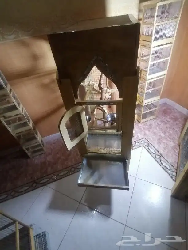 قفص خشب مميزه يوجد اشكال مختلفه بتصميم جميل 1