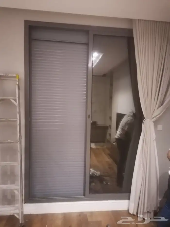 نوافذ ابواب شتر صيانة توريد ابواب درايش المونيوم تفصيل 15