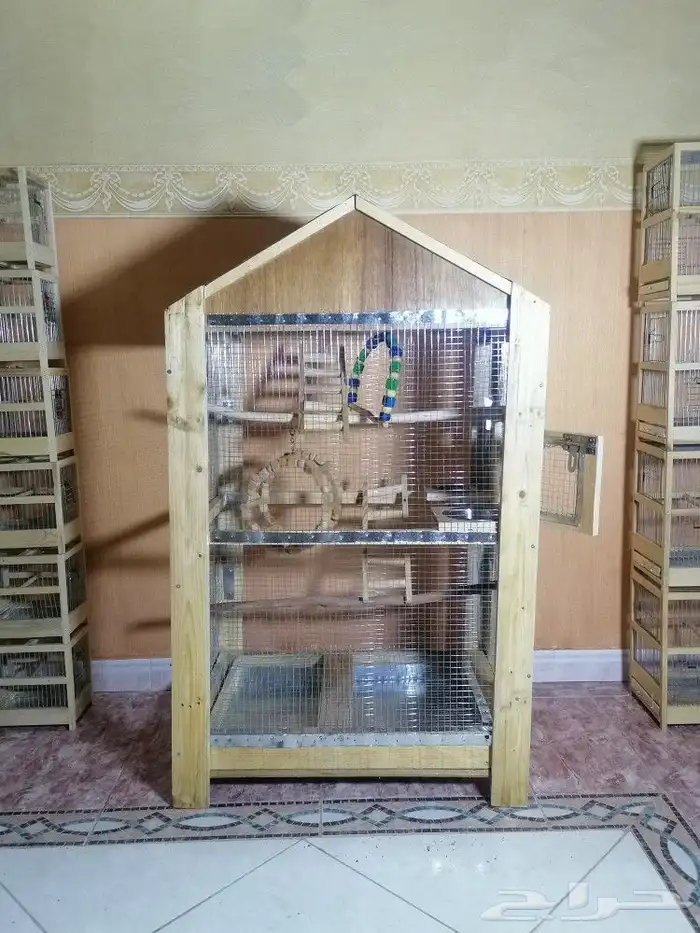 قفص خشب مميزه يوجد اشكال مختلفه بتصميم جميل 5