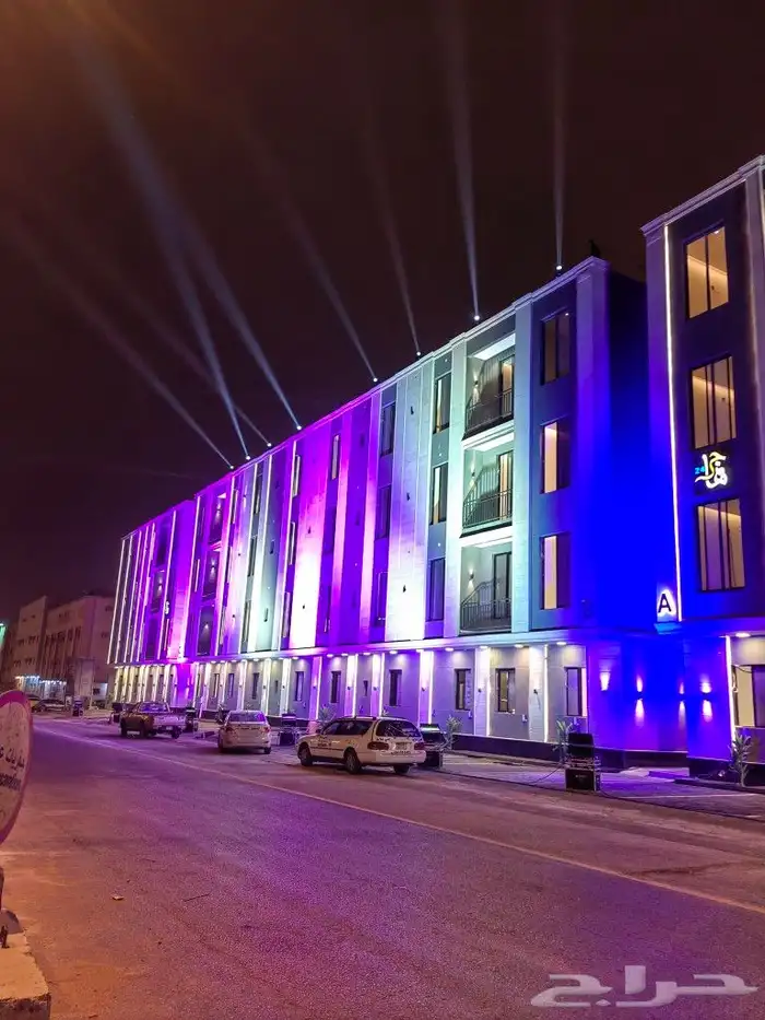 تركيب إضاءات وكشافات ملونه 7