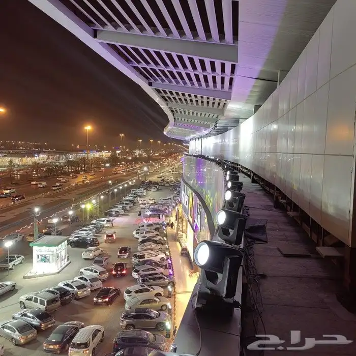 تركيب إضاءات وكشافات ملونه 4