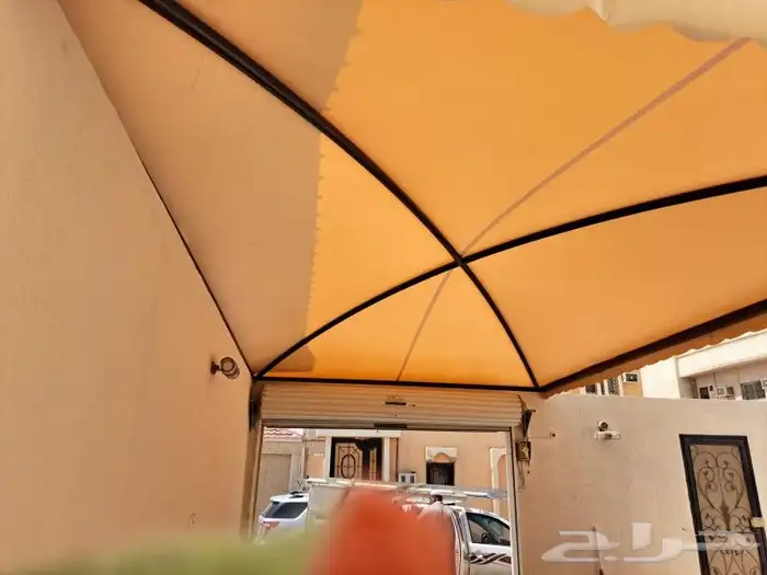 مظلات مواقف سيارات  سواتر جانبية لطلب جوال 4