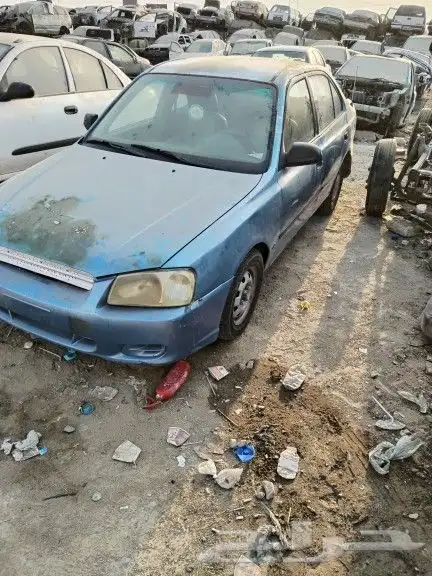 للبيع قطع الغيار المستعمل السيارات فورد اكسنت في جدة تشليح 1