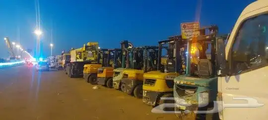 لتاجير الرافعات الشوكيه والكرينات 8
