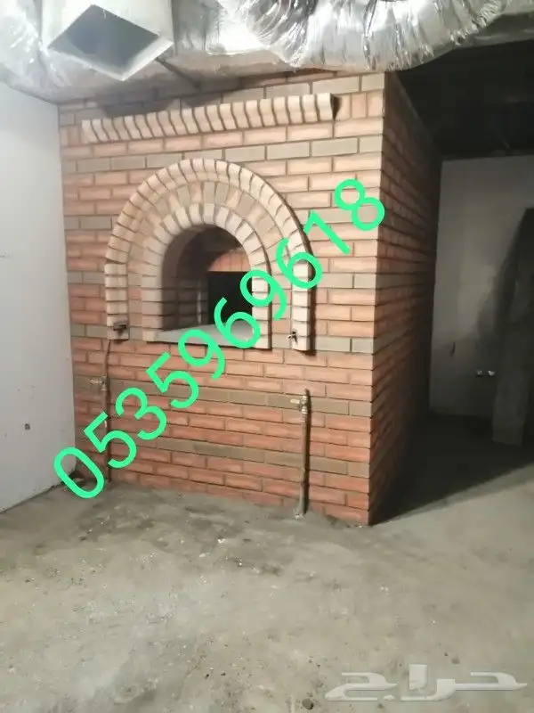 تصميم مخبز تركيب فرن حجر بازلت حراري 2