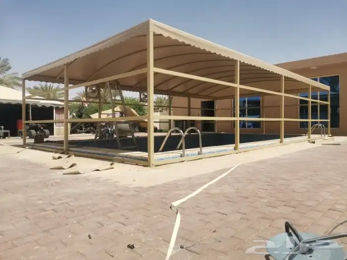 مظلات وسواتر وبرجولات هناجر 16