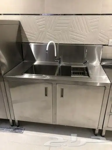 تفصيل مطابخ استانلس استيل تايواني أصلي على حسب الطلب 19