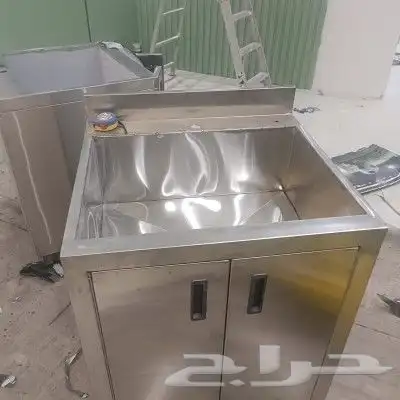 تفصيل مطابخ استانلس استيل تايواني أصلي على حسب الطلب 23