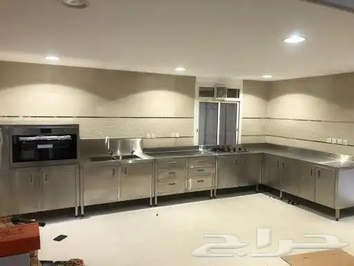 تفصيل مطابخ استانلس استيل تايواني أصلي على حسب الطلب 0