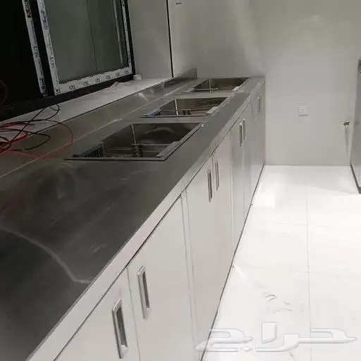 تفصيل مطابخ استانلس استيل تايواني أصلي على حسب الطلب 10