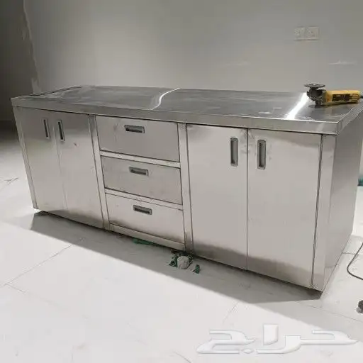 تفصيل مطابخ استانلس استيل تايواني أصلي على حسب الطلب 13