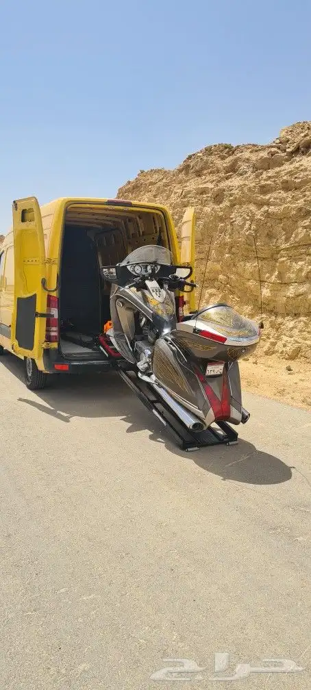 فان لنقل الدراجات النارية 0