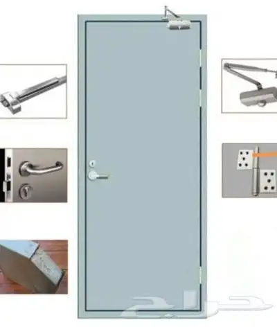 ابواب مقاومة للحريق 7