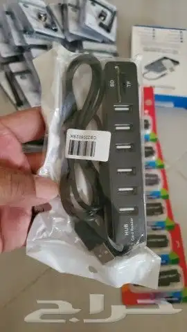 موزع USB وريموت Air Mouse ولاقط وايرليس عالي السرعه 1