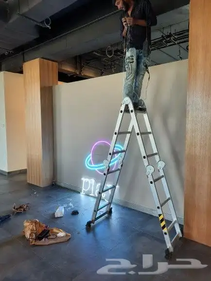 نيون تصميم وتنفيذ لوحة نيون_فلكس حسب الطلب 6