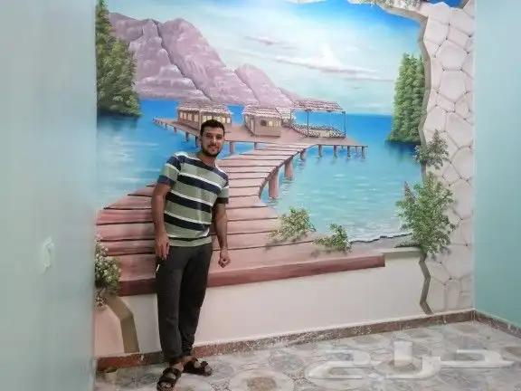 رسام جدران محترف بالرياض 4