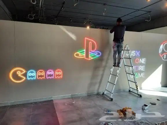 نيون تصميم وتنفيذ لوحة نيون_فلكس حسب الطلب 5