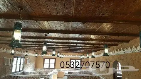 ديكور جبس بديل رخام بديل خشب 42